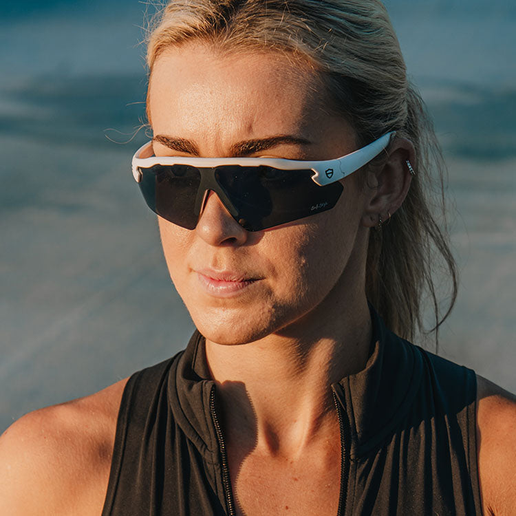 Phantoms Matte White Frame Polarised Lens