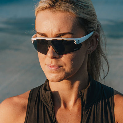 Phantoms Matte White Frame Polarised Lens