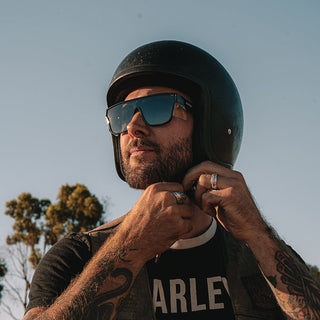 Primes Black Frame Polarized Lens Safety Glasses