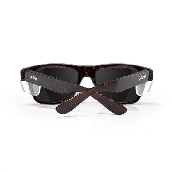 Fusions Brown Tort Frame Polarized Lens Safety Glasses