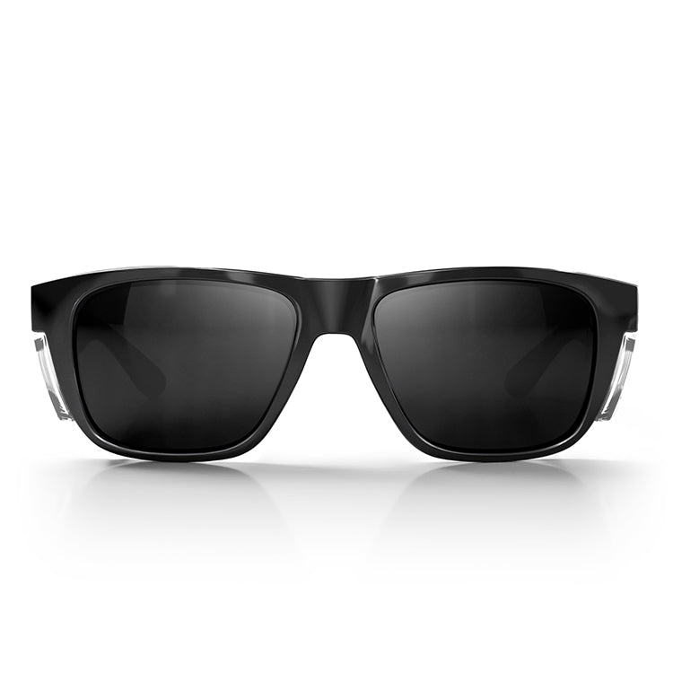 Fusions XL Black Frame Polarized Lens Safety Glasses – SafeStyle