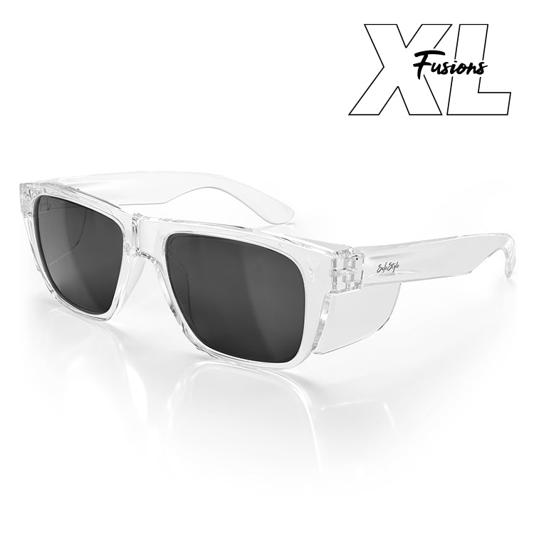 Fusions XL Clear Frame Polarised Lens