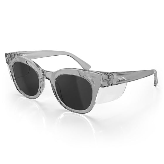 Harps Graphite Frame Polarized Lens Safety Glasses
