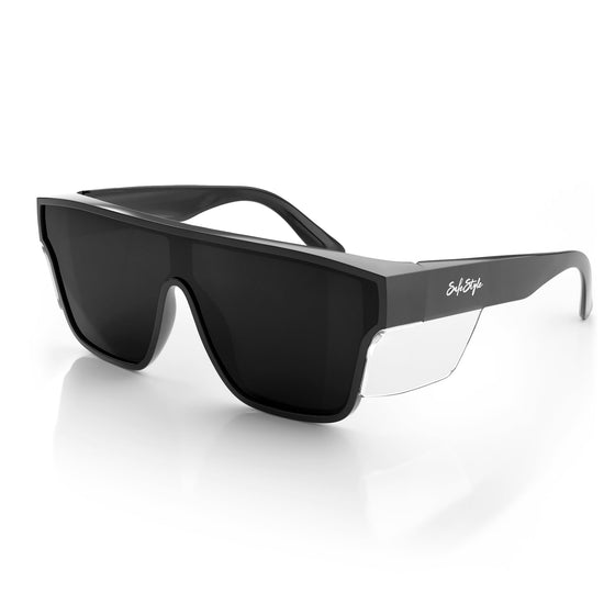 Primes Black Frame Polarized Lens Safety Glasses