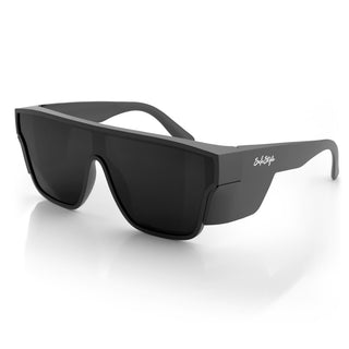 Primes Matte Black Frame Polarized Lens Safety Glasses
