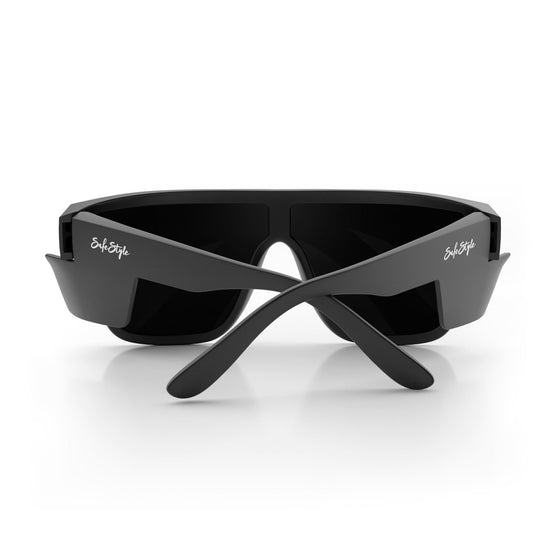 Primes Matte Black Frame Polarized Lens Safety Glasses