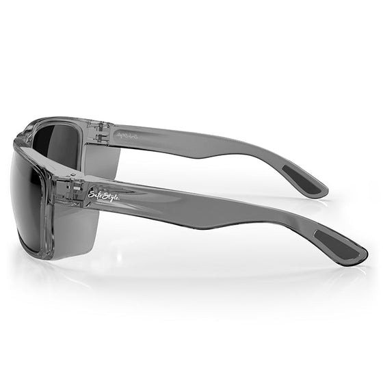 Rapids Graphite Frame Polarized Lens Safety Glasses