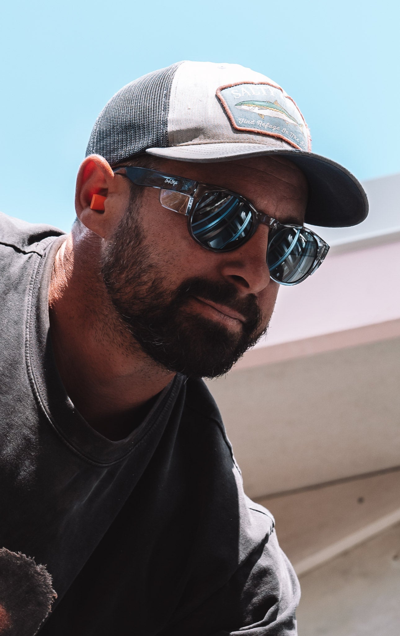 Classics Matte Black Frame Polarized Lens