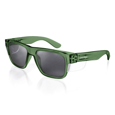 Fusions Green Frame Tinted Lens