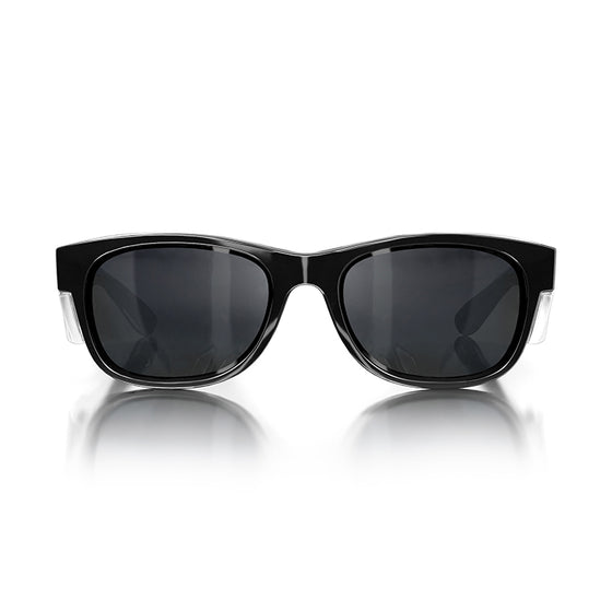 Classics Black Frame Polarized Lens Safety Glasses