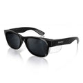 Classics Black Frame Polarized Lens Safety Glasses