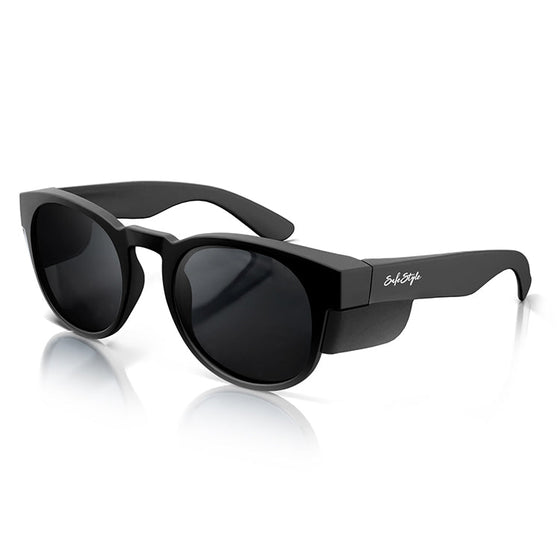 Cruisers Matte Black Frame Polarized Lens Safety Glasses