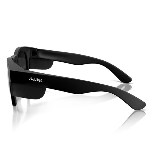 Cruisers Matte Black Frame Polarized Lens Safety Glasses