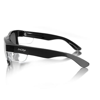 Fusions Black Frame Polarized Lens Safety Glasses
