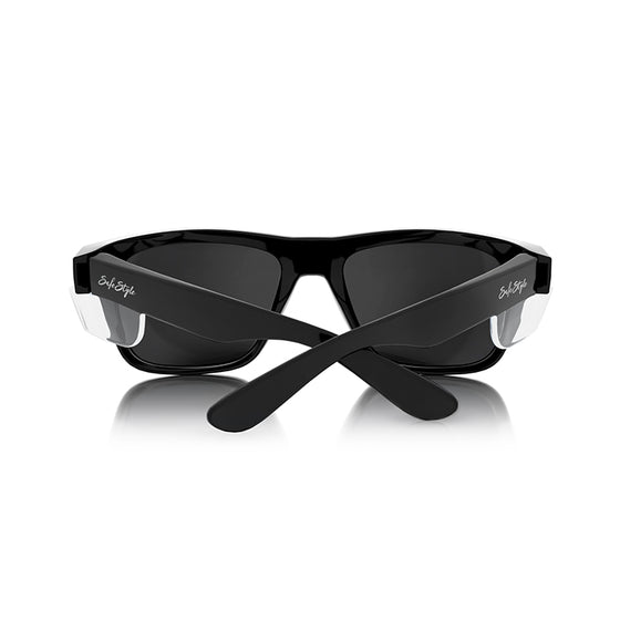 Fusions Black Frame Polarized Lens Safety Glasses
