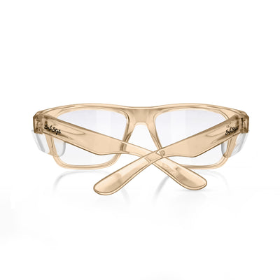 Fusions Champagne Frame Clear Lens