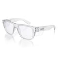 Fusions Clear Frame Clear Lens Safety Glasses