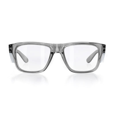 Fusions Graphite Frame Clear Lens