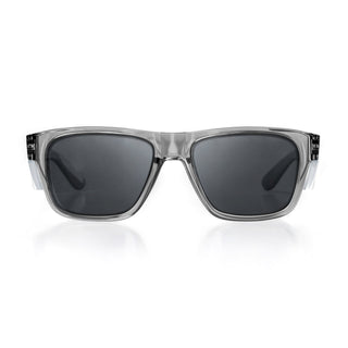 Fusions Graphite Frame Polarized Lens Safety Glasses