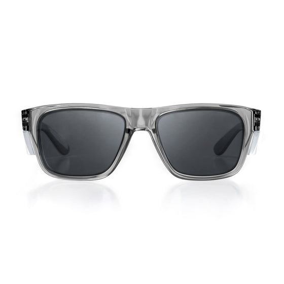 Fusions Graphite Frame Polarized Lens Safety Glasses