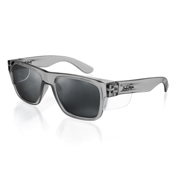 Fusions Graphite Frame Polarized Lens Safety Glasses