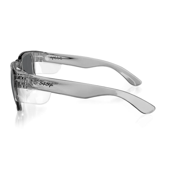 Fusions Graphite Frame Polarized Lens Safety Glasses