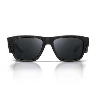 Fusions Matte Black Frame Polarized Lens Safety Glasses