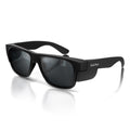 Fusions Matte Black Frame Polarized Lens Safety Glasses