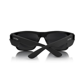 Fusions Matte Black Frame Polarized Lens Safety Glasses
